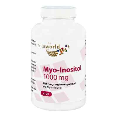 Myo-inositol 1000 mg Kapseln 120 stk von Vita World GmbH PZN 15373899