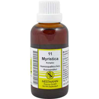 Myristica Komplex Nummer 11 Dilution 50 ml von NESTMANN Pharma GmbH PZN 01910448