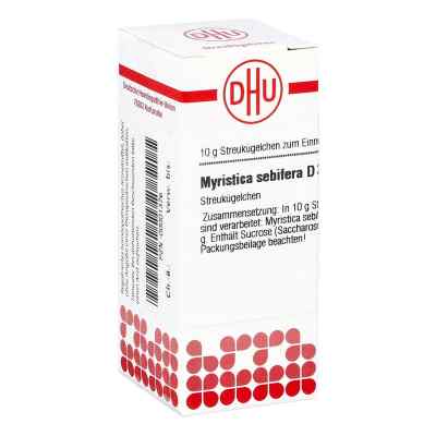 Myristica Sebifera D 3 Globuli 10 g von DHU-Arzneimittel GmbH & Co. KG PZN 00001376