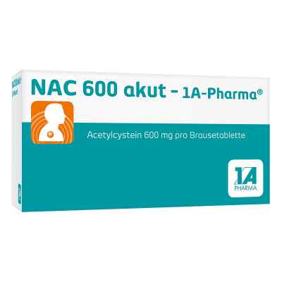 NAC 600 akut-1A Pharma 10 stk von 1 A Pharma GmbH PZN 00562755