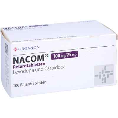 NACOM 100mg/25mg 100 stk von Organon Healthcare GmbH PZN 04686106