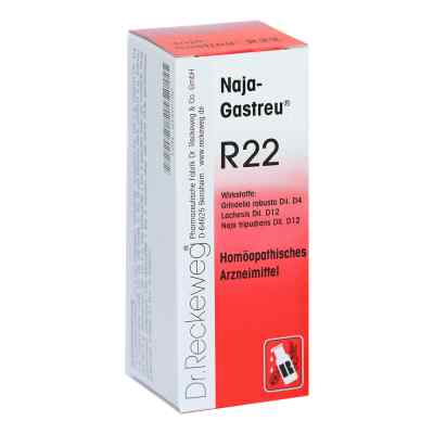 Naja Gastreu R 22 Tropfen zum Einnehmen 50 ml von Dr.RECKEWEG & Co. GmbH PZN 01372732
