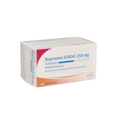 Naproxen Stada 250 mg Tabletten 100 stk von STADAPHARM GmbH PZN 06873002