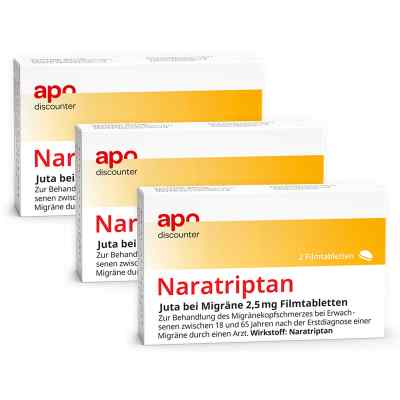 Naratriptan 2,5 mg von apodiscounter