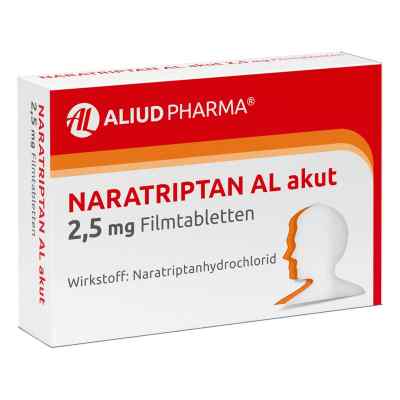 Naratriptan AL akut 2,5mg 2 stk von ALIUD Pharma GmbH PZN 09312936