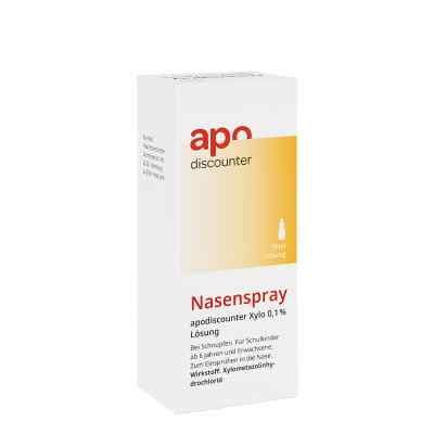 Nasenspray 0,1 % bei Schnupfen von apo-discounter 10 ml von Fairmed Healthcare GmbH PZN 18188286