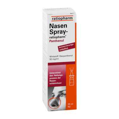 NasenSpray-ratiopharm Panthenol 20 ml von ratiopharm GmbH PZN 01970611
