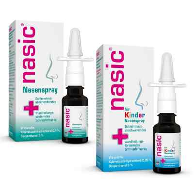 Nasic Nasenspray und Nasic Nasenspray für Kinder