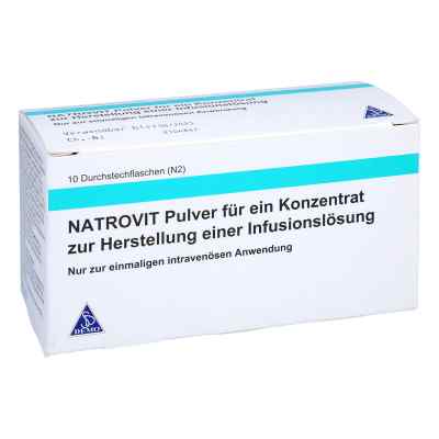 Natrovit Pulver F.e.konz.z.herst.e.infusionslösung 10X8 ml von DEMO Pharmaceuticals GmbH PZN 13159216