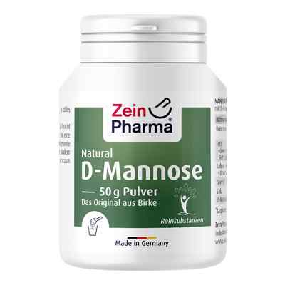 Natural D-mannose aus Birke Zeinpharma Pulver 50 g von Zein Pharma - Germany GmbH PZN 13905702