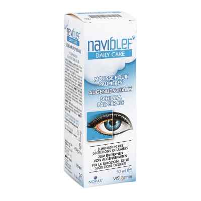Naviblef Daily Care Augenlidschaum 50 ml von VISUfarma B.V. PZN 13580022