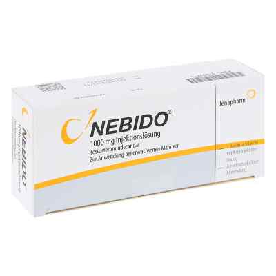 Nebido 1000 mg Injektionslösung  1 stk von Grünenthal Pharmaceuticals GmbH & Co. KG PZN 07052371