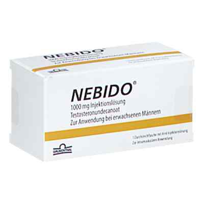 Nebido 1000 Mg Injektionslösung Durchstechflasche 1 stk von 1 0 1 Carefarm GmbH PZN 19065315