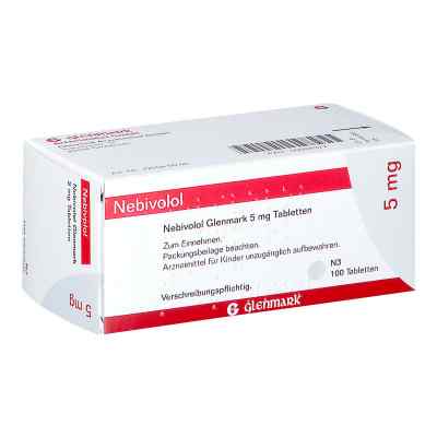 Nebivolol Glenmark 5 mg Tabletten 100 stk von Glenmark Arzneimittel GmbH PZN 09098377