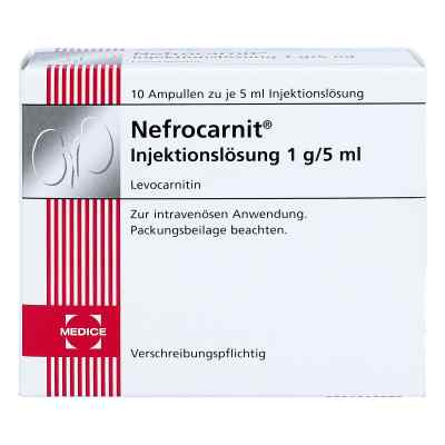 Nefrocarnit Ampullen 10 stk von MEDICE Arzneimittel Pütter GmbH& PZN 04542028
