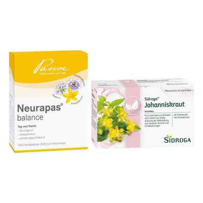 Neurapas Balance Tabletten + Sidroga Johanniskraut Tee