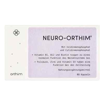 Neuro-orthim Kapseln 80 stk von Orthim GmbH & Co. KG PZN 15383283