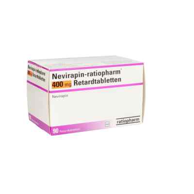 Nevirapin ratiopharm 400 mg Retardtabletten 90 stk von ratiopharm GmbH PZN 11194510