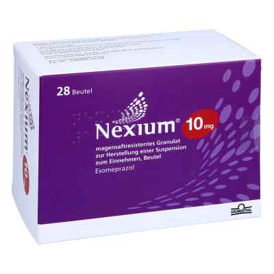 Nexium 10 mg magensaftresistent Gra.z.Her.e.Sus.z.Ein.Btl 28 stk von Orifarm GmbH PZN 15193424