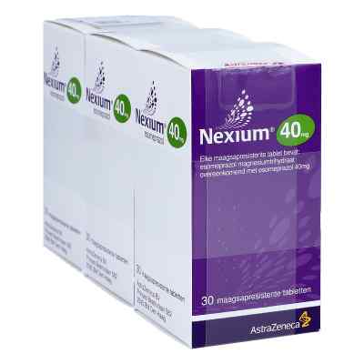 Nexium 40 mg magensaftresistente Tabletten 90 stk von ACA Müller/ADAG Pharma AG PZN 09309199