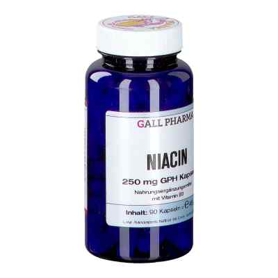 Niacin 250 mg Gph Kapseln 90 stk von Hecht-Pharma GmbH PZN 13578315