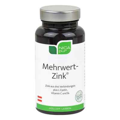 Nicapur Mehrwert-zink Kapseln 60 stk von NICApur Micronutrition GmbH PZN 12412185