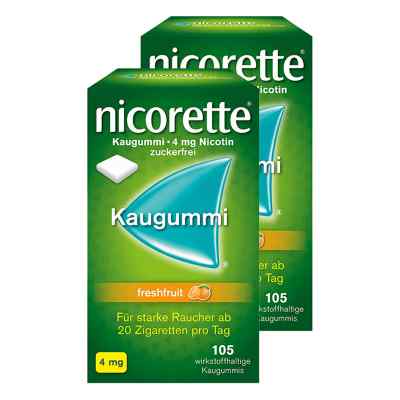 nicorette® Kaugummi 4 mg freshfruit