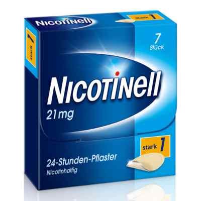 Nicotinell 21mg/24-Stunden-Nikotinpflaster, Stark (1) 7 stk von GlaxoSmithKline Consumer Healthc PZN 03764560