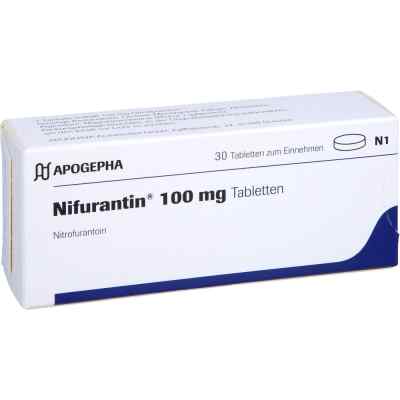 Nifurantin 100 Mg Tabletten 30 stk von APOGEPHA Arzneimittel GmbH PZN 16703519
