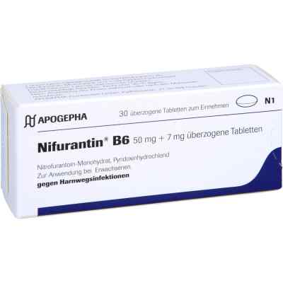 Nifurantin B6 30 stk von APOGEPHA Arzneimittel GmbH PZN 09704872