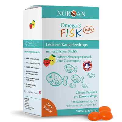 Norsan Omega-3 Fisk Jelly für Kinder Dragees 120 stk von NORSAN GmbH PZN 19052749