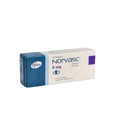 Norvasc 5 mg Tabletten 30 stk von Pfizer OFG Germany GmbH PZN 00011162
