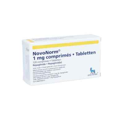Novonorm 1 mg Tabletten 120 stk von ACA Müller/ADAG Pharma AG PZN 02683463