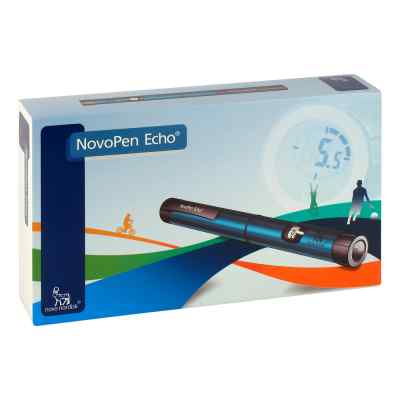 Novopen Echo Injektionsgerät blau 1 stk von Novo Nordisk Pharma GmbH PZN 01795450