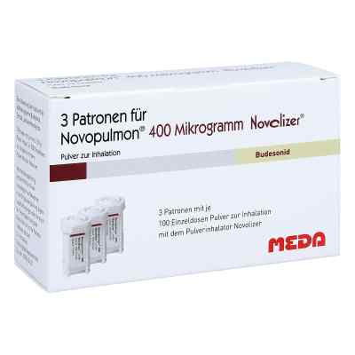 Novopulmon 400 [my]g Novolizer Patrone 3x100 Ed 3X100 stk von MEDA Pharma GmbH & Co.KG PZN 06966229