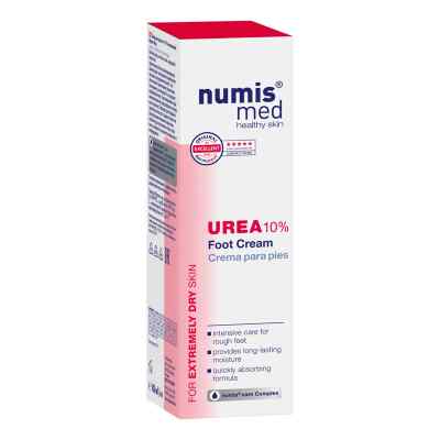 Numis Med Urea 10% Fußcreme 100 ml von MANN & SCHROEDER GMBH PZN 16614974