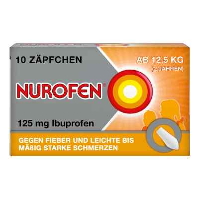 Nurofen Junior 125mg 10 stk von Reckitt Benckiser Deutschland Gm PZN 04660785