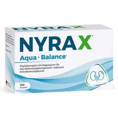 Nyrax Aqua Balance während Entwässerungs-Kuren  100 stk von Heilpflanzenwohl GmbH PZN 19412248