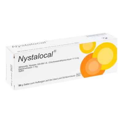 Nystalocal Salbe 50 g von Pierre Fabre Pharma GmbH PZN 04603540