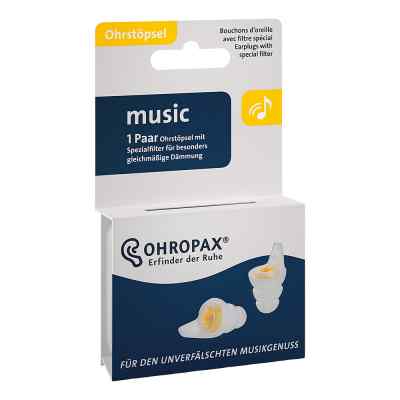 Ohropax music Ohrstöpsel mit Filter 2 stk von OHROPAX GmbH PZN 13504110