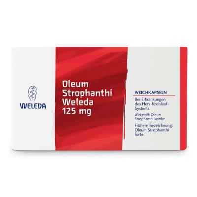 Oleum Strophanthi Weleda 125 mg Weichkapseln 100 stk von WELEDA AG PZN 10787389