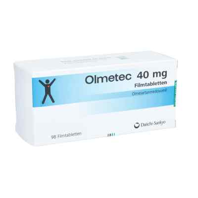 Olmetec 40 mg Filmtabletten 98 stk von EurimPharm Arzneimittel GmbH PZN 05356351