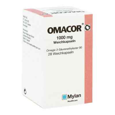 Omacor 1000mg 28 stk von Mylan Healthcare GmbH PZN 03249148
