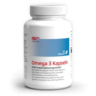 Omega 3 Fischöl Kapseln von apodiscounter 60 stk von apo.com Group GmbH PZN 18297673