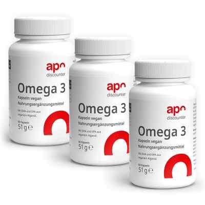 Omega 3 Kapseln vegan aus Algenöl von apodiscounter