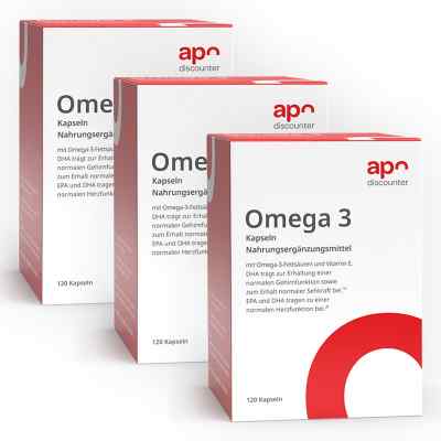 Omega 3 Kapseln von apodiscounter