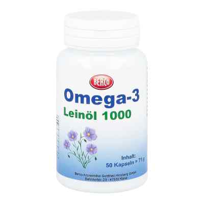 Omega 3 Leinöl 1000 Berco Kapseln