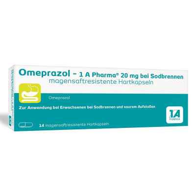 Omeprazol - 1 A Pharma® 20 mg bei Sodbrennen