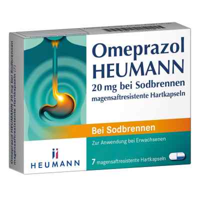 Omeprazol Heumann 20mg bei Sodbrennen