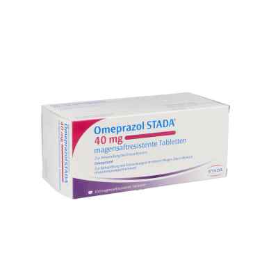 Omeprazol Stada 40 mg magensaftresistent Tabletten 100 stk von STADAPHARM GmbH PZN 04668752